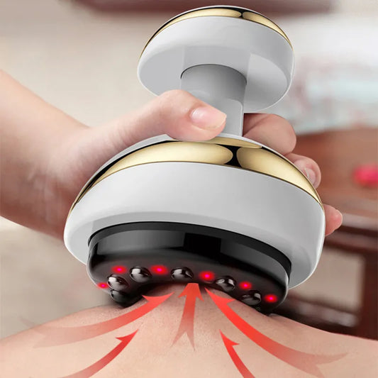 Ultimate Home Electric Gua Sha & Cupping Massage Set - Suction Cup Body Massager for Fat Burning & Anti-Cellulite Treatment