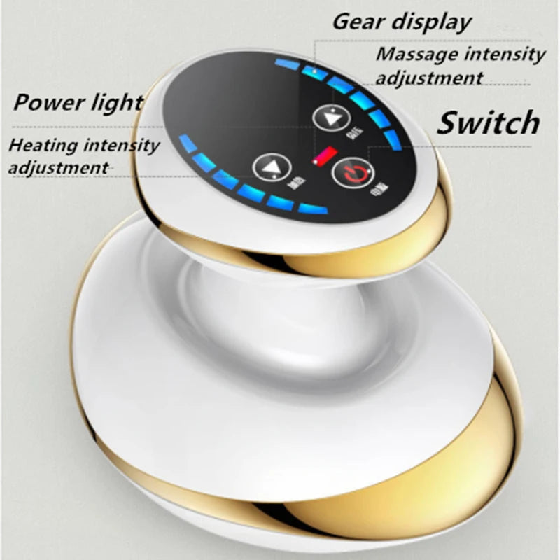 Ultimate Home Electric Gua Sha & Cupping Massage Set - Suction Cup Body Massager for Fat Burning & Anti-Cellulite Treatment