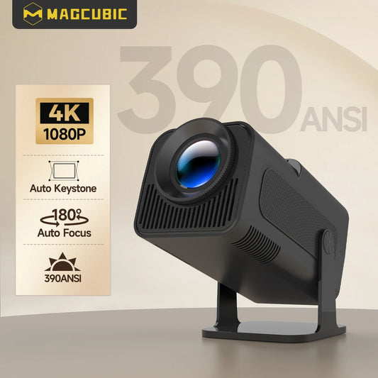 Magcubic HY320 Android11 4K HD Projector Wifi6 Allwinner H713 390ANSI BT5.0 1920*1080P Outdoor Portable Projetor Upgrated HY300