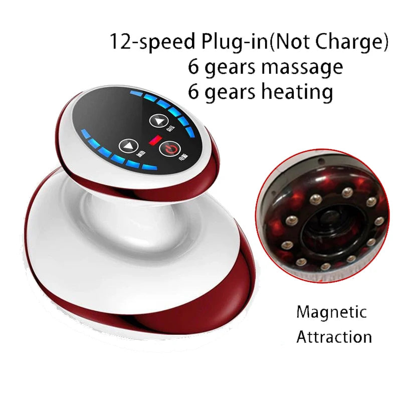 Ultimate Home Electric Gua Sha & Cupping Massage Set - Suction Cup Body Massager for Fat Burning & Anti-Cellulite Treatment
