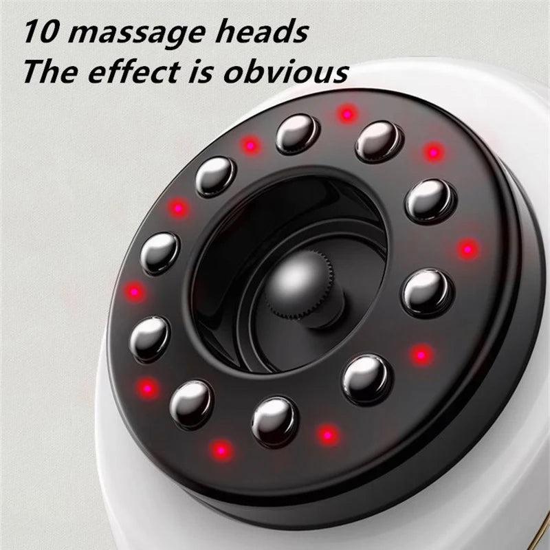 Ultimate Home Electric Gua Sha & Cupping Massage Set - Suction Cup Body Massager for Fat Burning & Anti-Cellulite Treatment