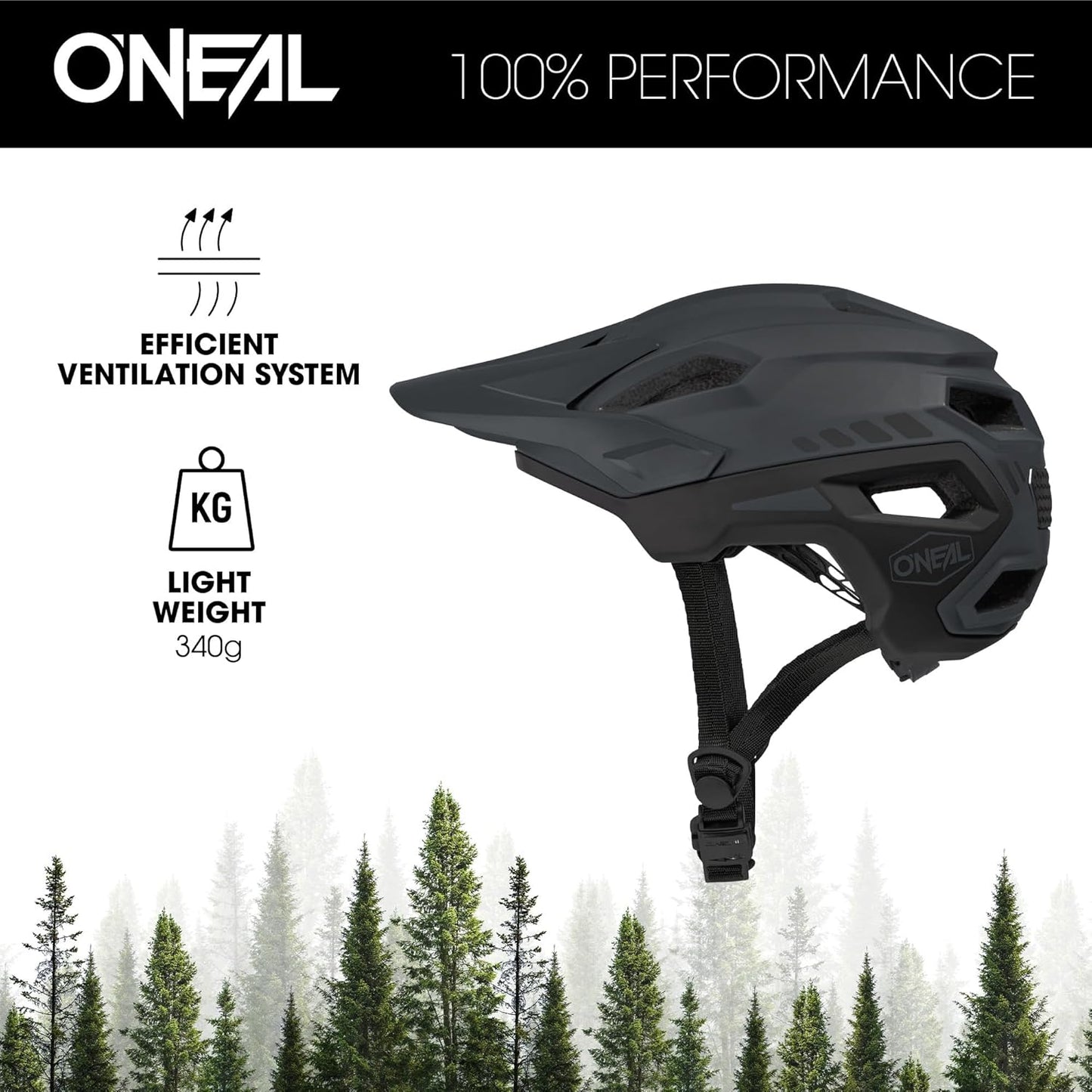 Mountainbike Helmet for Enduro & All-Mountain Trails - Ventilated, Adjustable Fit, EN1078 Safety Certified - Trailfinder Split Design for Adults