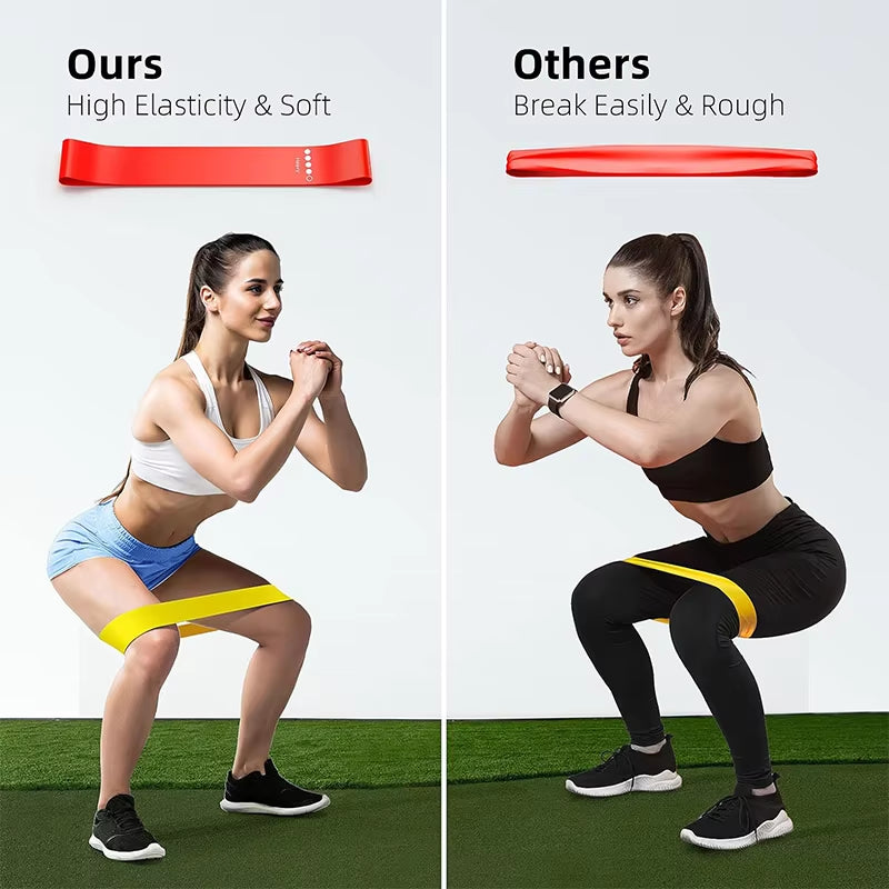 Ultimate Resistance Bands for Yoga & Fitness - Versatile Elastic Loop Stretch Bands for Leg Squats, Hip Tension & Dance Training